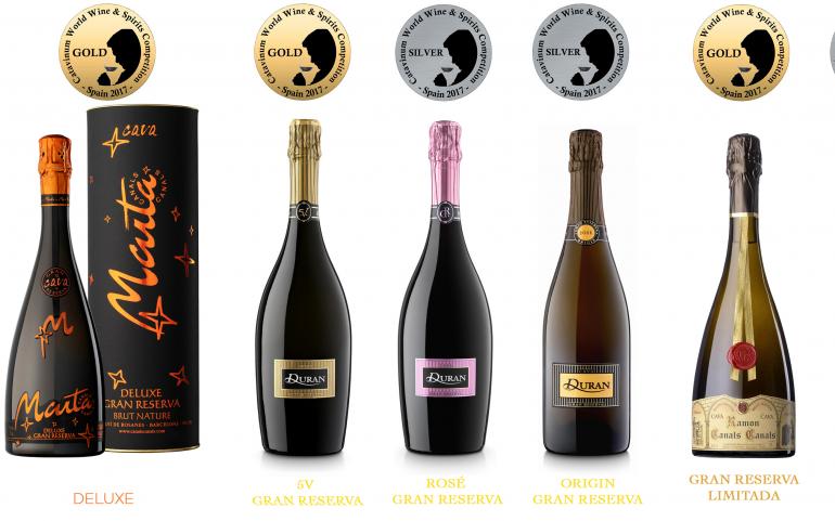 4 MEDALLES D’OR I 3 D’ARGENT AL CATAVINUM WORLD AWARDS 2017